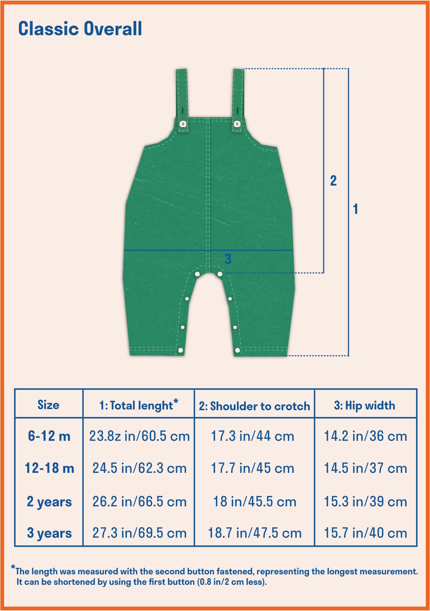 Classic Overall - Hands