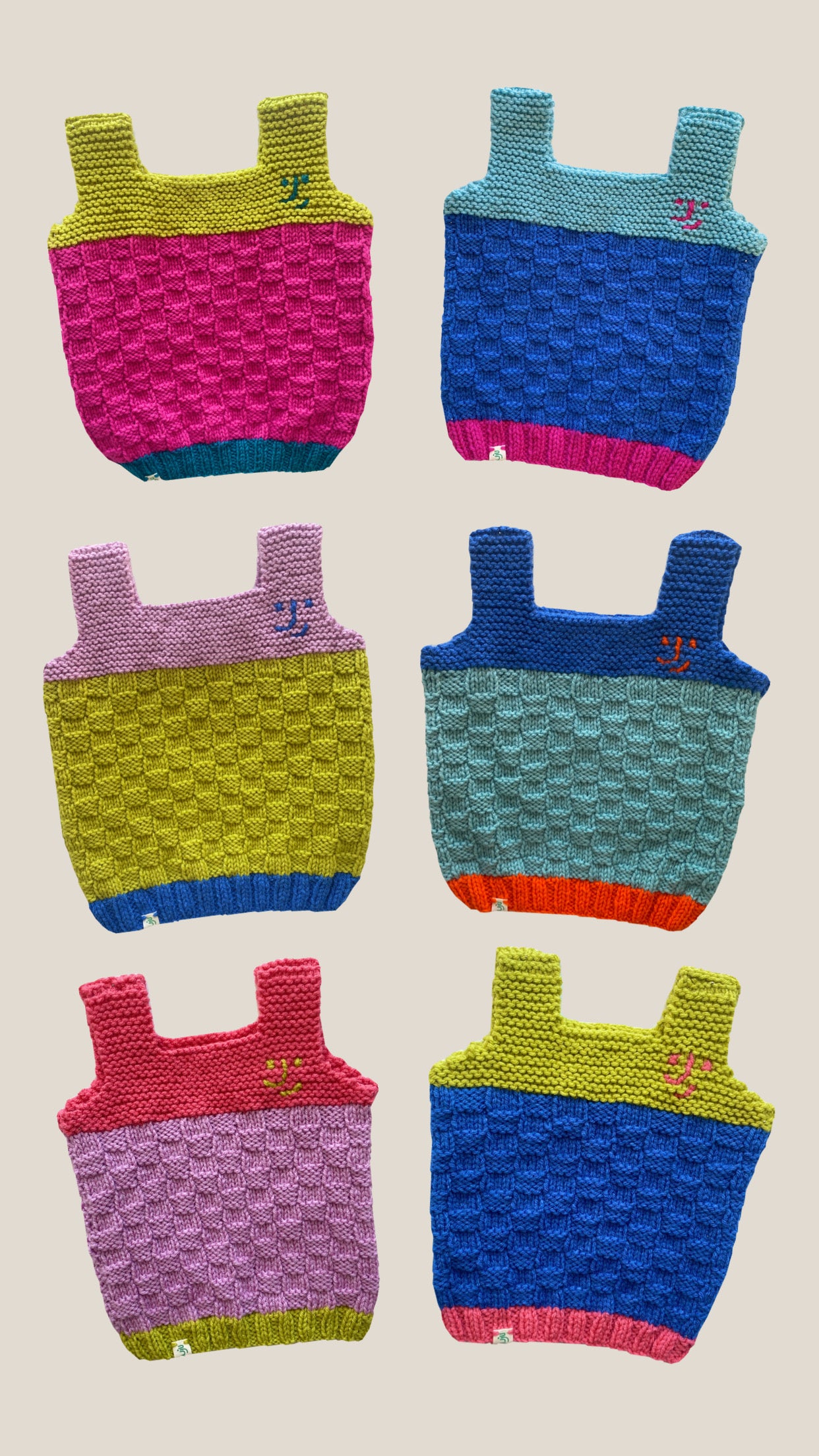 Hand Knitted Vest